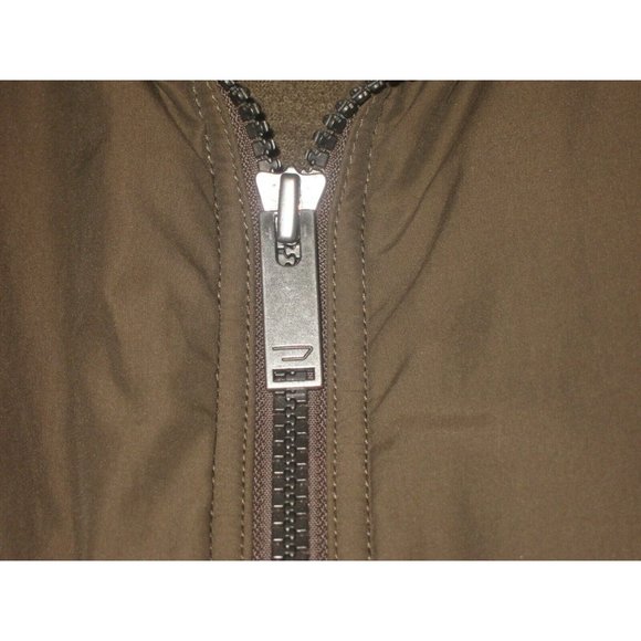 Diesel Brand Mens Coat Jacket Olive Army Green Size L RN93243 - Picture 5 of 7